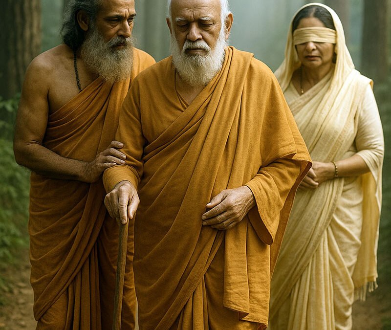 Dritarastra Gandharivanapravesha